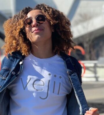 Vegan boxer Tammara Thibeault is going for gold at the Summer Olympics in Tokyo this year and will be promoting the benefits of a plant-based diet with Shop Veji