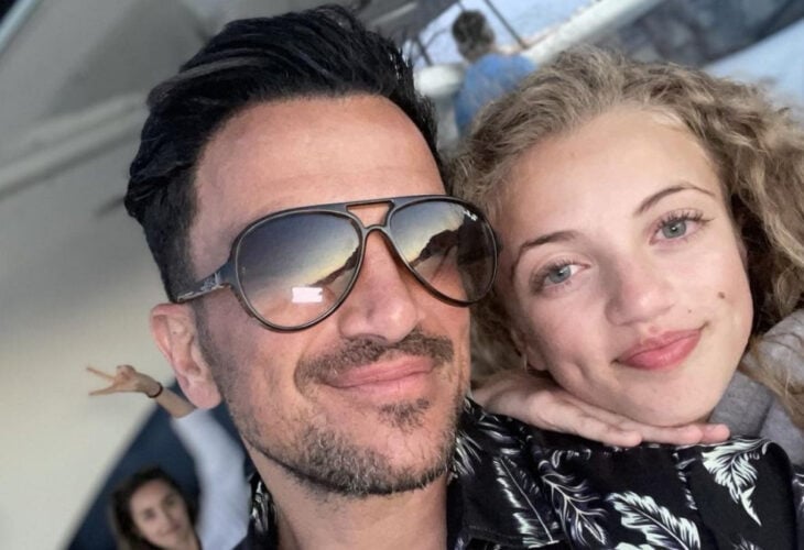 Peter Andre was criticized by PETA for posting a video of his daughter swimming with dolphins