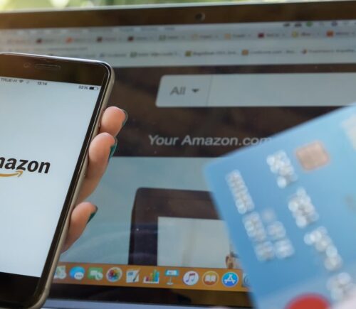 Shoppers buying and searching for products on Amazon