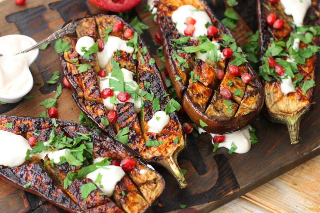 Miso Aubergine Steaks