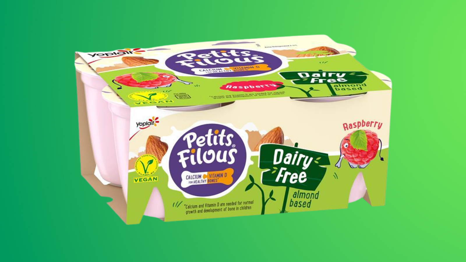 Petit Filous has launched a dairy-free yogurt range in UK supermarkets