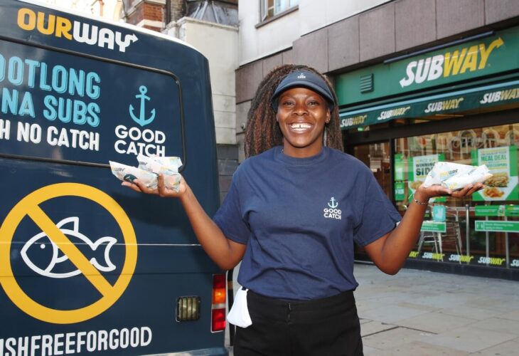 Free Vegan Tuna Subs Given Outside Subway Amid 0% Fish DNA Scandal