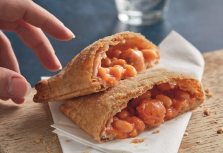 Greggs Veganizes Its ‘Legendary’ Sausage, Bean, And Cheese Melts