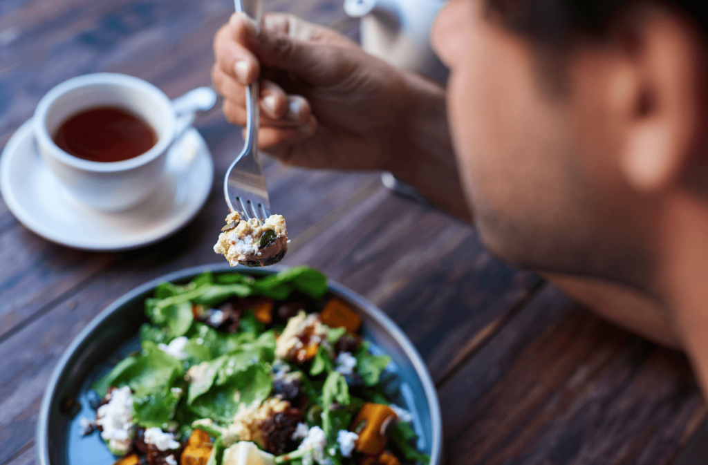 plate of plant-based food