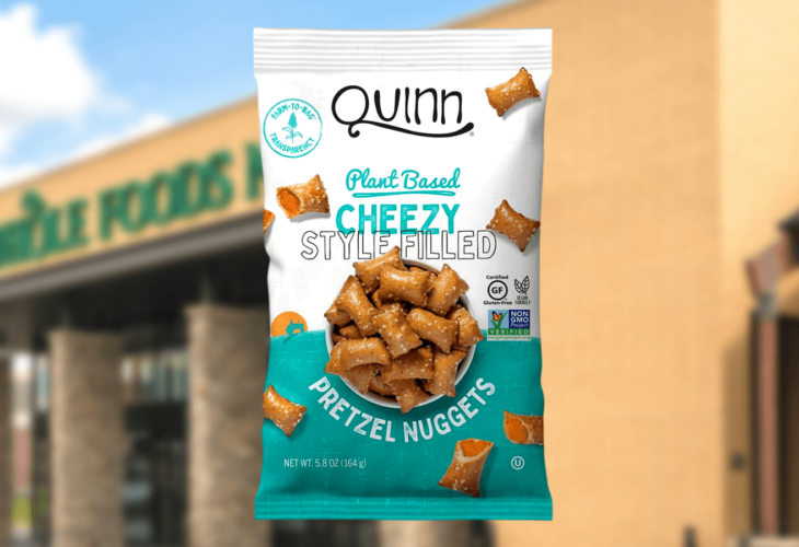 'World’s First’ Vegan Cheese-Filled Pretzel Nuggets Arrive At Whole Foods, And 7 Other Plant-Based Launches