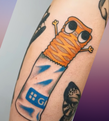 Greggs fan gets vegan sausage roll tattoo