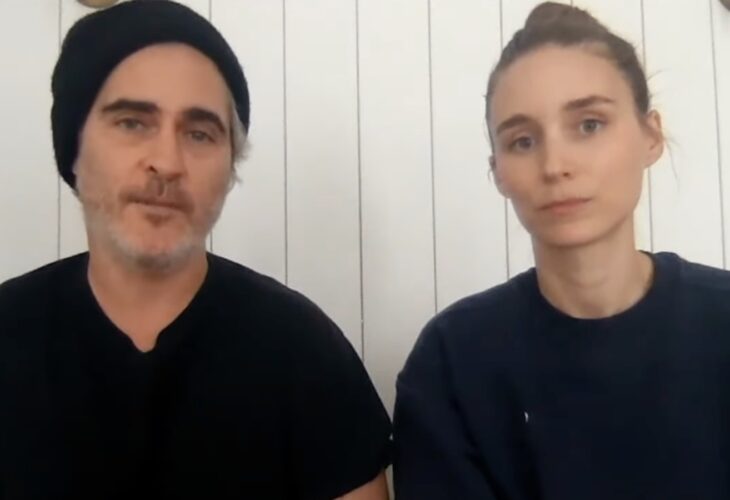 Joaquin Phoenix And Rooney Mara Encourage Going Vegan To Protect The Planet