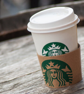 PETA is protesting Starbucks for its additional fee on plant milks