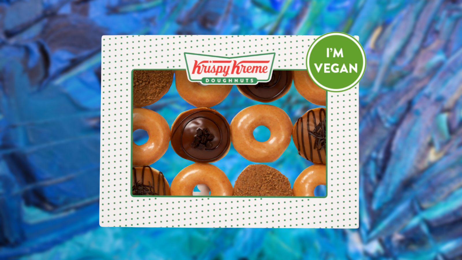 Donut giant Krispy Kreme has launched three new vegan donuts