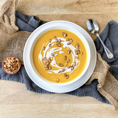 Creamy Curry Butternut Squash Soup - Plant Based News