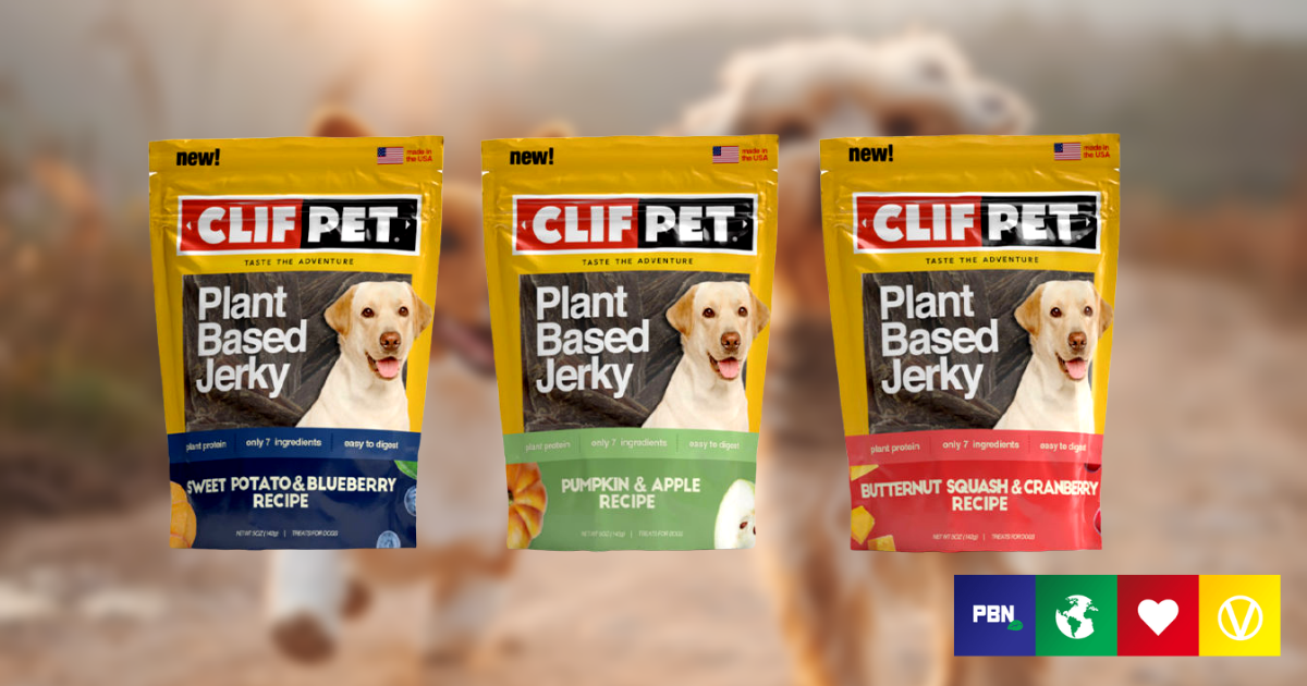 clif pet plant based jerky
