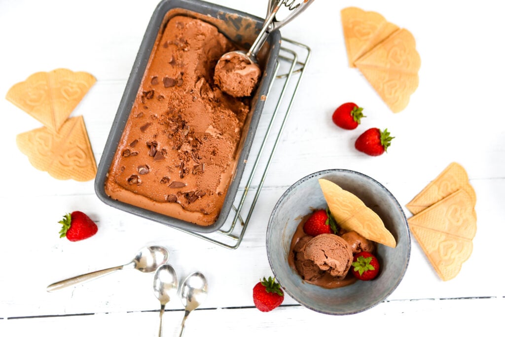 No-Churn Chocolate Ice Cream