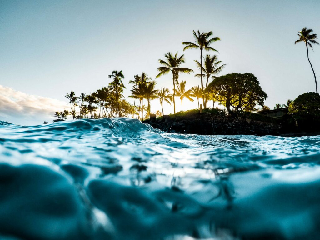 Ocean in Maui Hawaii