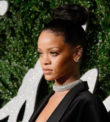 Philanthropist and singer Rihanna