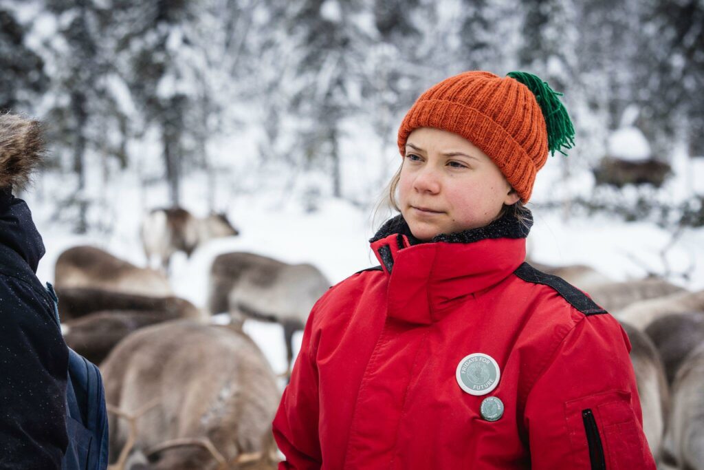 Vegan activist Greta Thunberg
