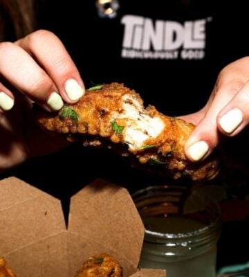 Vegan chicken by plant-based meat brand TiNDLE