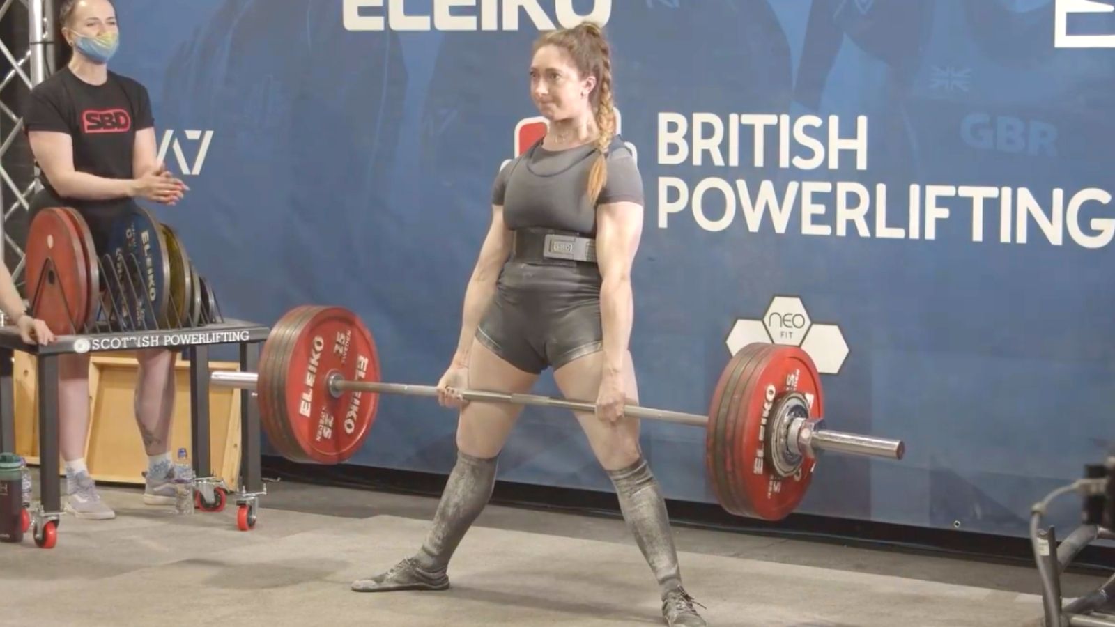 Vegan powerlifter Sophia Ellis