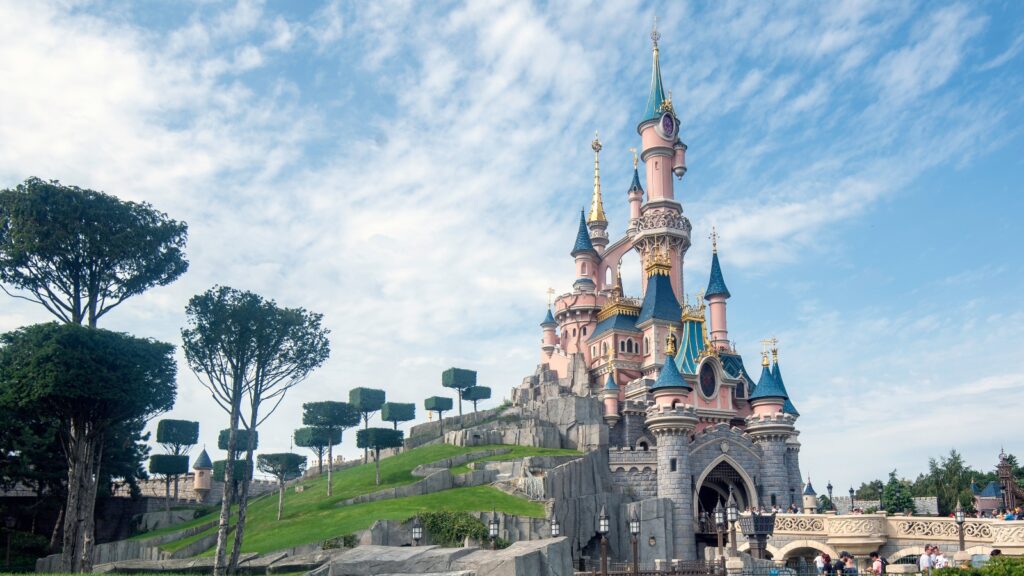 Disneyland Paris' sleeping beauty castle