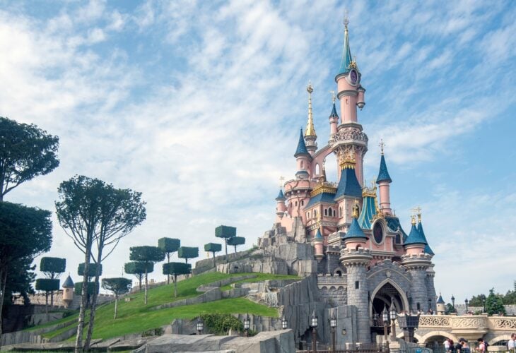 Disneyland Paris' sleeping beauty castle
