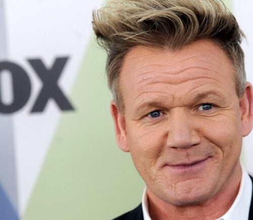 Gordon Ramsay attends 2018 Fox Network Upfront at Wollman Rink, Central Park