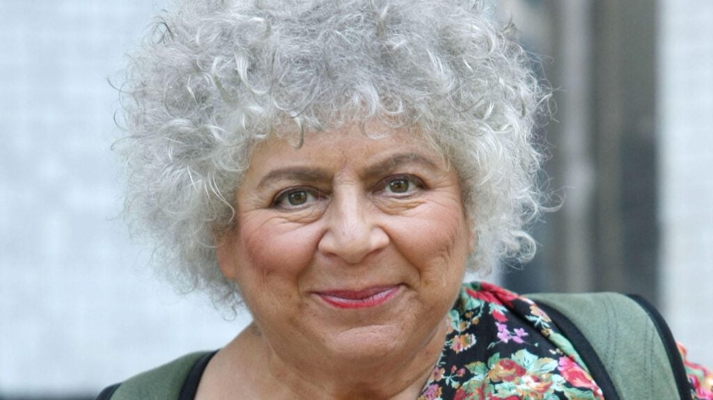 A close up of Miriam Margolyes