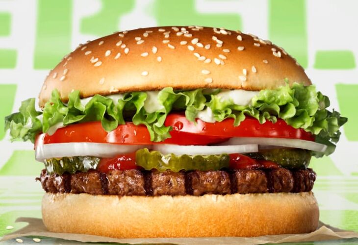 Burger King's veggie whopper