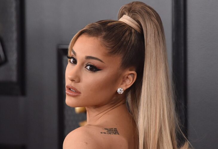 Ariana Grande attending the 2020 GRAMMY Awards held at Staples Center in Los Angeles, California