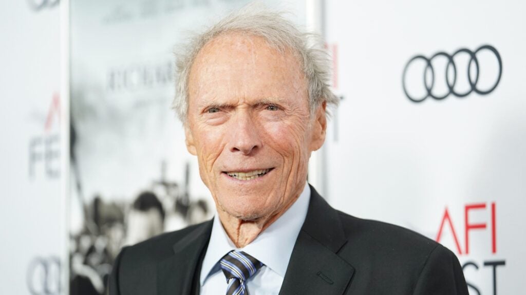Clint Eastwood on the red carpet