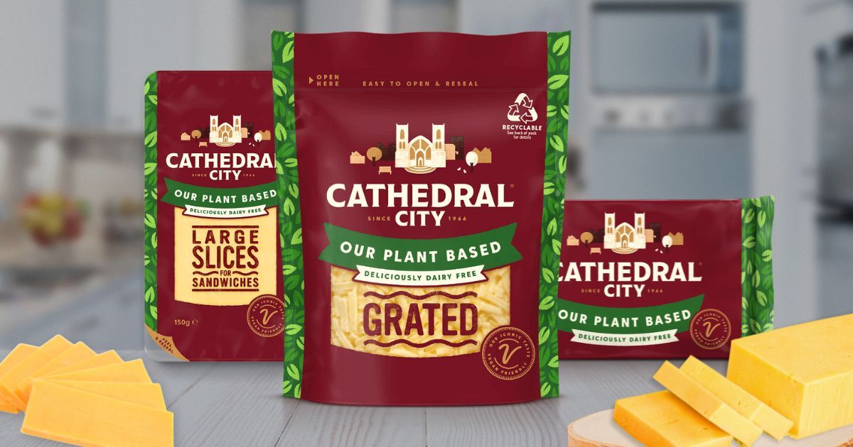 Major UK Cheese Brand Cathedral City Launches First-Ever Vegan Range