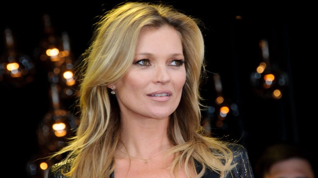 Kate Moss on the red carpet