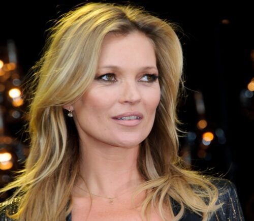 Kate Moss on the red carpet