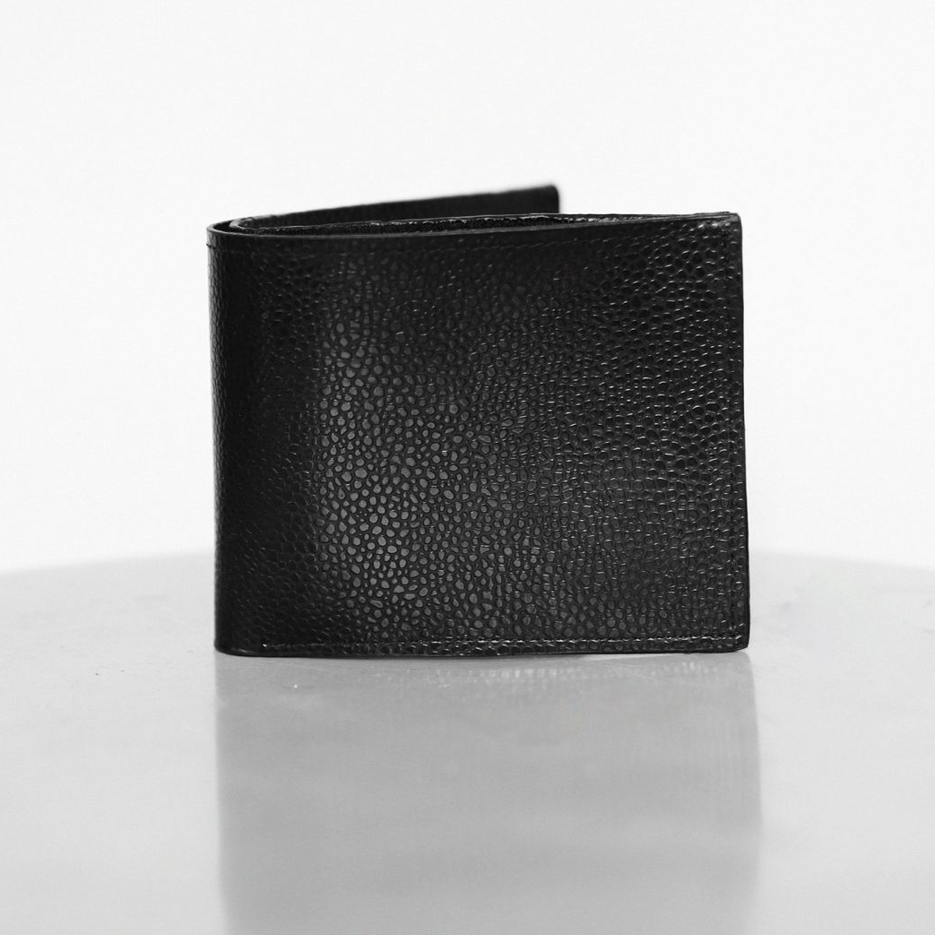 A vegan leather wallet