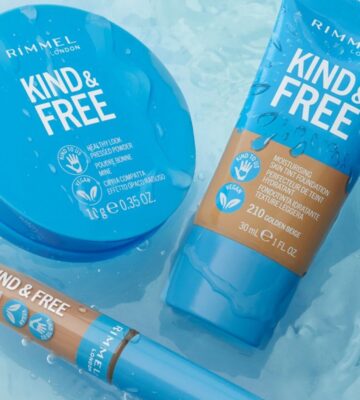 Rimmel's Kind & Free cosmetics
