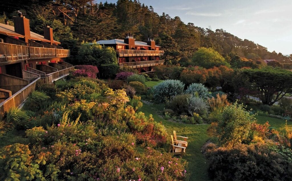 A wellness retreat in California