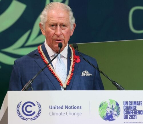 Prince Charles speaking at COP27