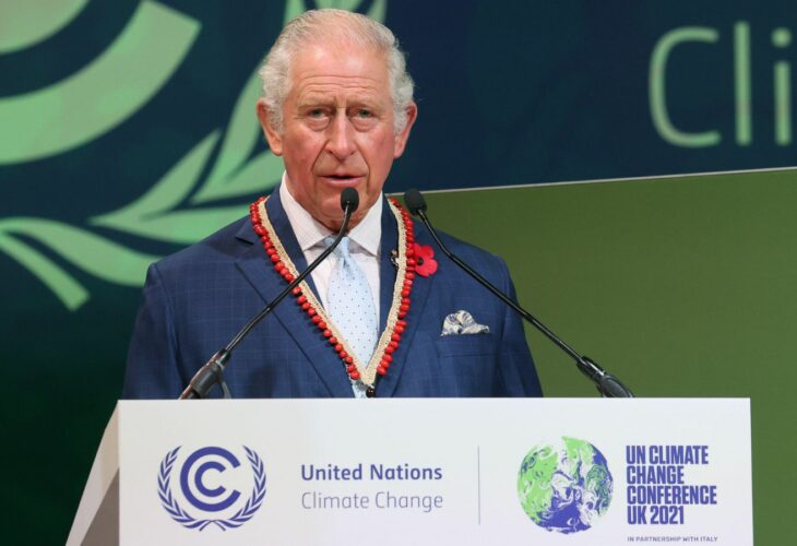 Prince Charles speaking at COP27