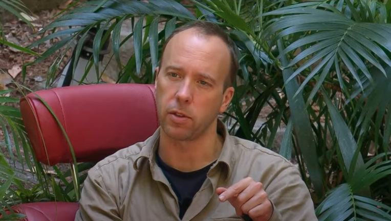 Matt Hancock on I'm a Celeb… Get Me Out of Here!