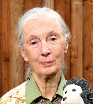 Leading conservationist Jane Goodall