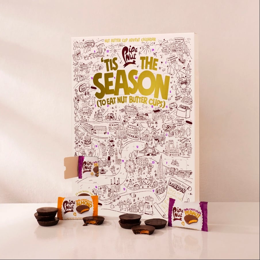 Pip & Nut vegan chocolate and nut butter advent calendar