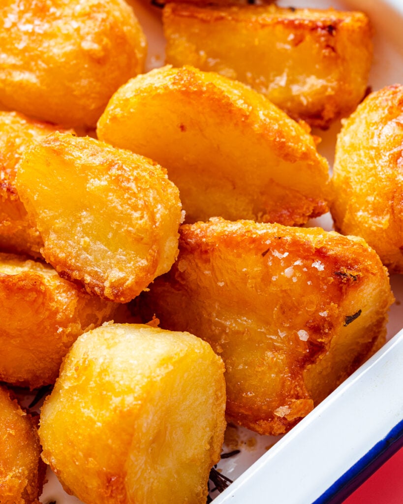 School Night Vegan roast potatoes