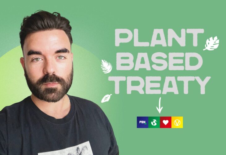 PBN co-founder, vegan, and Plant Based Treaty ambassador Robbie Lockie