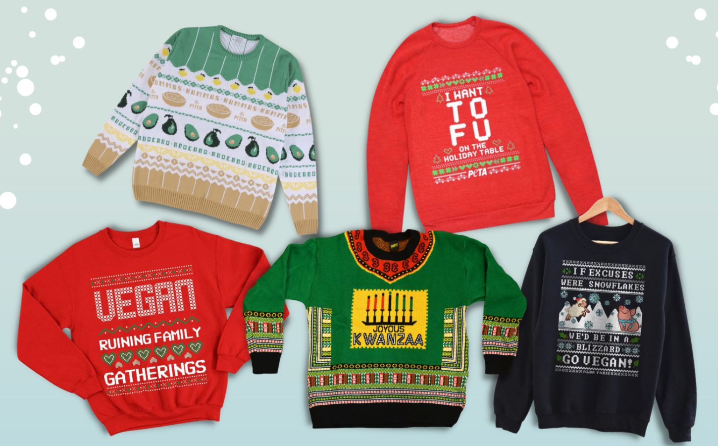 Vegan Christmas jumpers to buy for 2022
