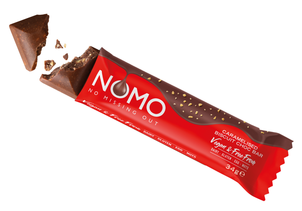 NOMO new vegan chocolate bar