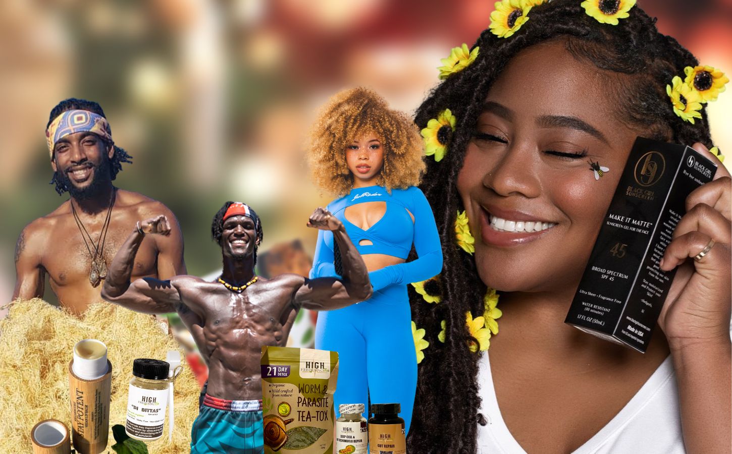 People and products from eight Black-owned vegan businesses