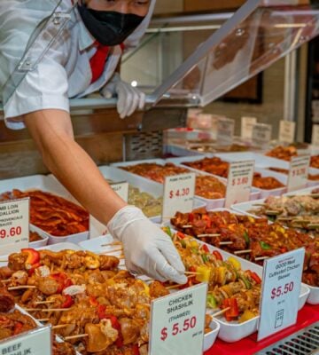Cell-based chicken meat for sale at Huber's Butchery in Singapore
