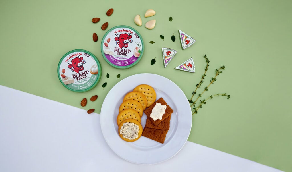 Laughing Cow vegan cheese