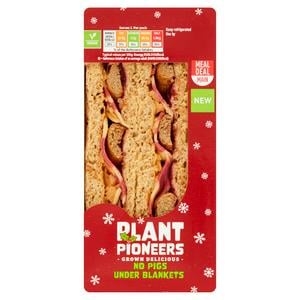 Sainsbury's vegan Christmas sandwich