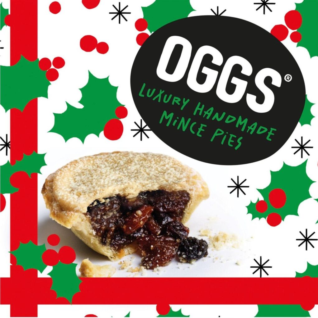 OGGS vegan mince pies