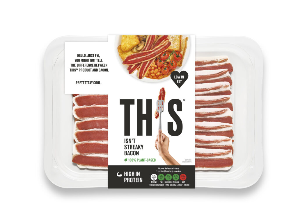 THIS vegan streaky bacon