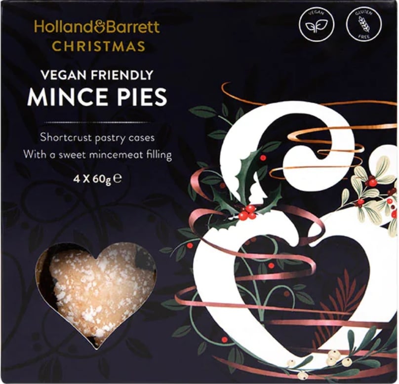 Vegan mince pies from Holland and Barrett